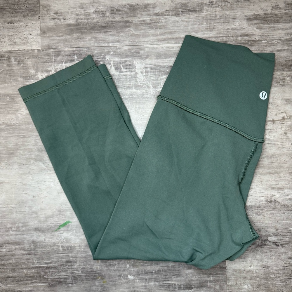 lululemon align 19 inch inseam size 6 in green
